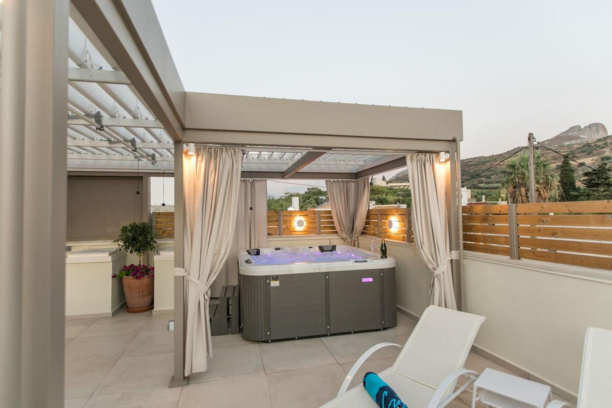 Villa Ekaterini Luxury House Lefkogeia Exterior foto